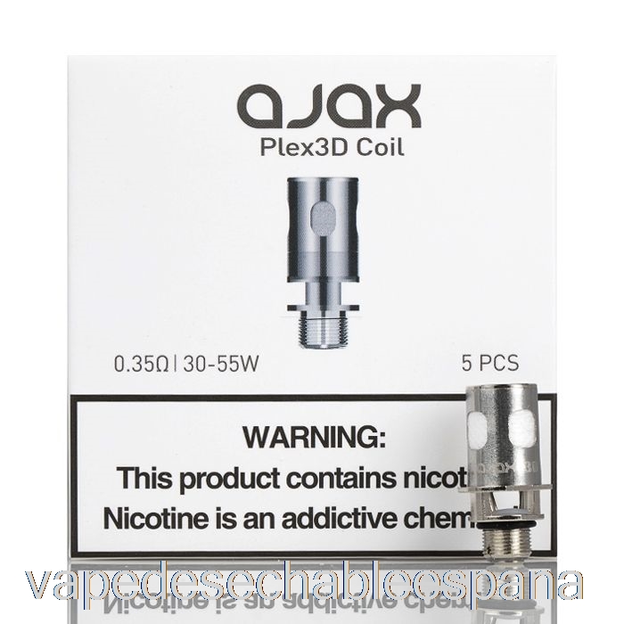 Vape Desechable España Innokin Ajax Plex3d Bobinas De Repuesto 0.35ohm Bobinas Ajax Plex3d